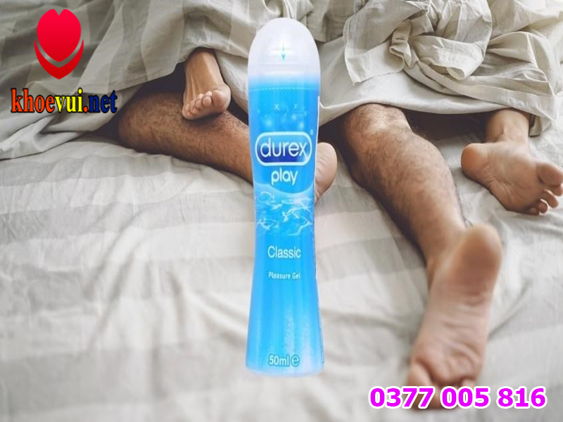 Hướng dẫn cách dùng gel bôi trơn Durex