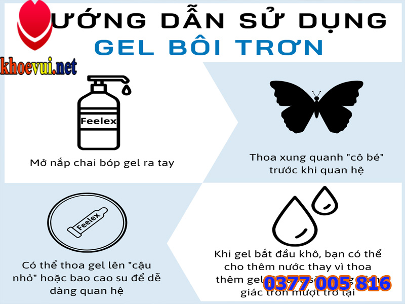 Gel bôi trơn giúp cuộc yêu thêm trọn vẹn viên mãn